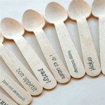 Wooden Ice Cream Spoon Machine