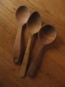 Spoon Carving from Green Wood