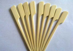 Bamboo-Flag-Shape Skewer