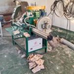 Disposable Wooden Forks Teeth Machine with Sawdust Collector