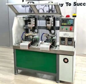 Double Station Wooden Spoon Head Pit Milling Machine